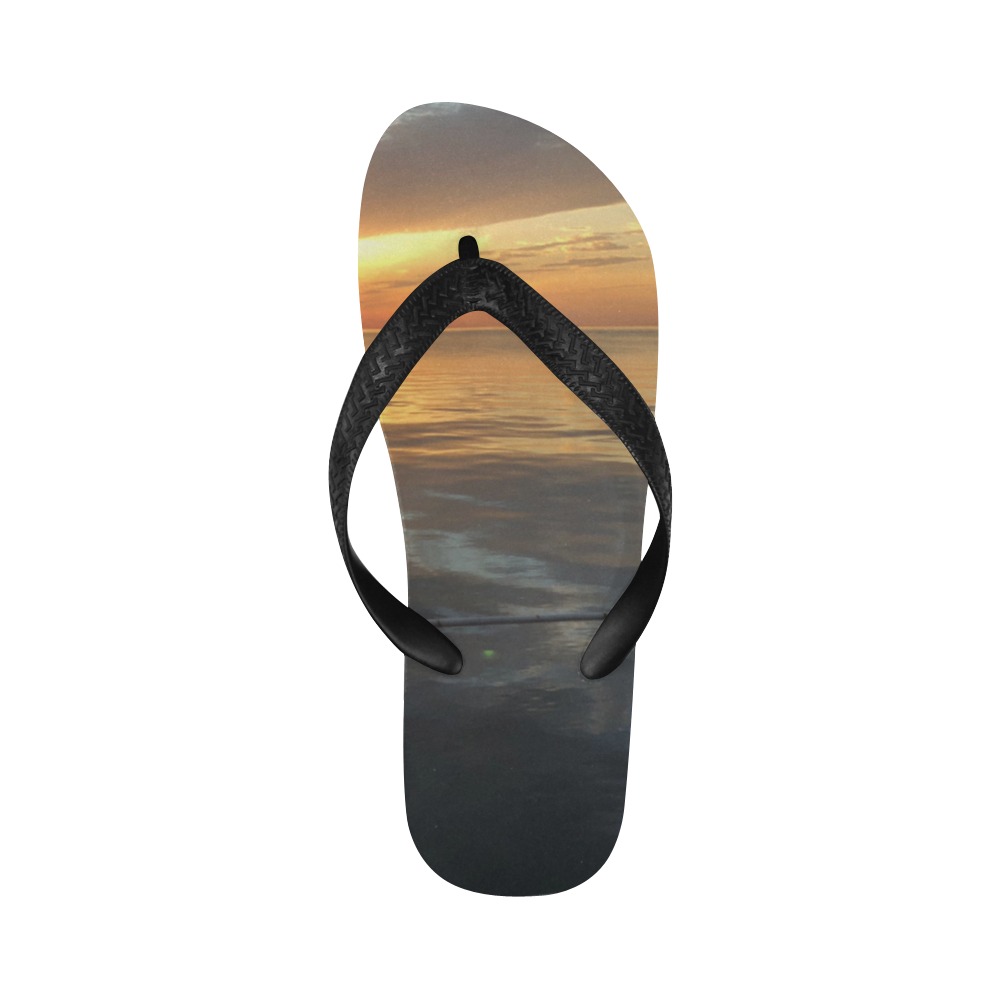 Pier Sunset Collection Flip Flops for Men/Women (Model 040)