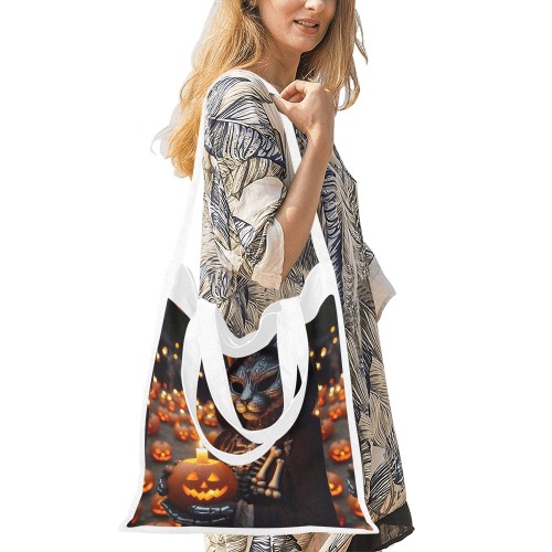 halloween_efChannel27 Canvas Tote Bag/Medium (Model 1701)