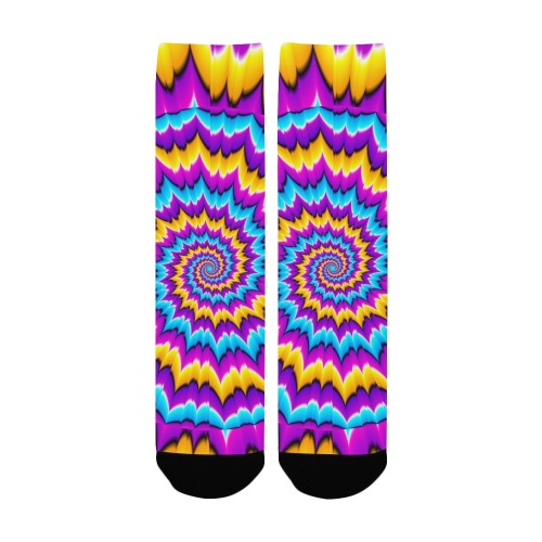 Colorful Growing Sphere Women's Custom Socks