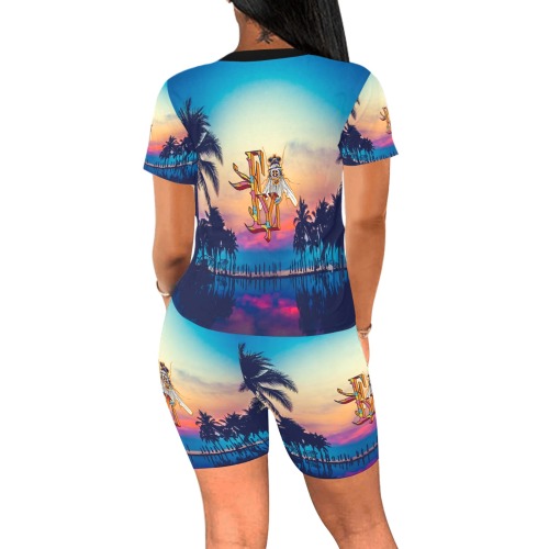 Welcome to Summer Collectable Fly Women's Short Yoga Set