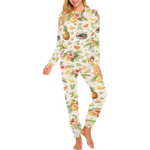 Tropical Caviar 2 pc pajama set