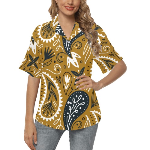 Modern Paisley nature shapes Y7