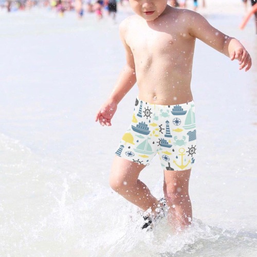 Summer Little Boys' Swimming Trunks (Model L57)