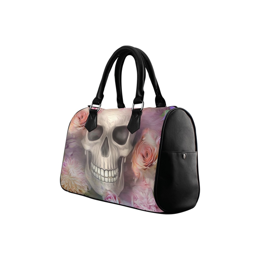 skull Boston Handbag (Model 1621)