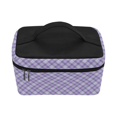 Purple Plaid Tartan 2 Diagonal
