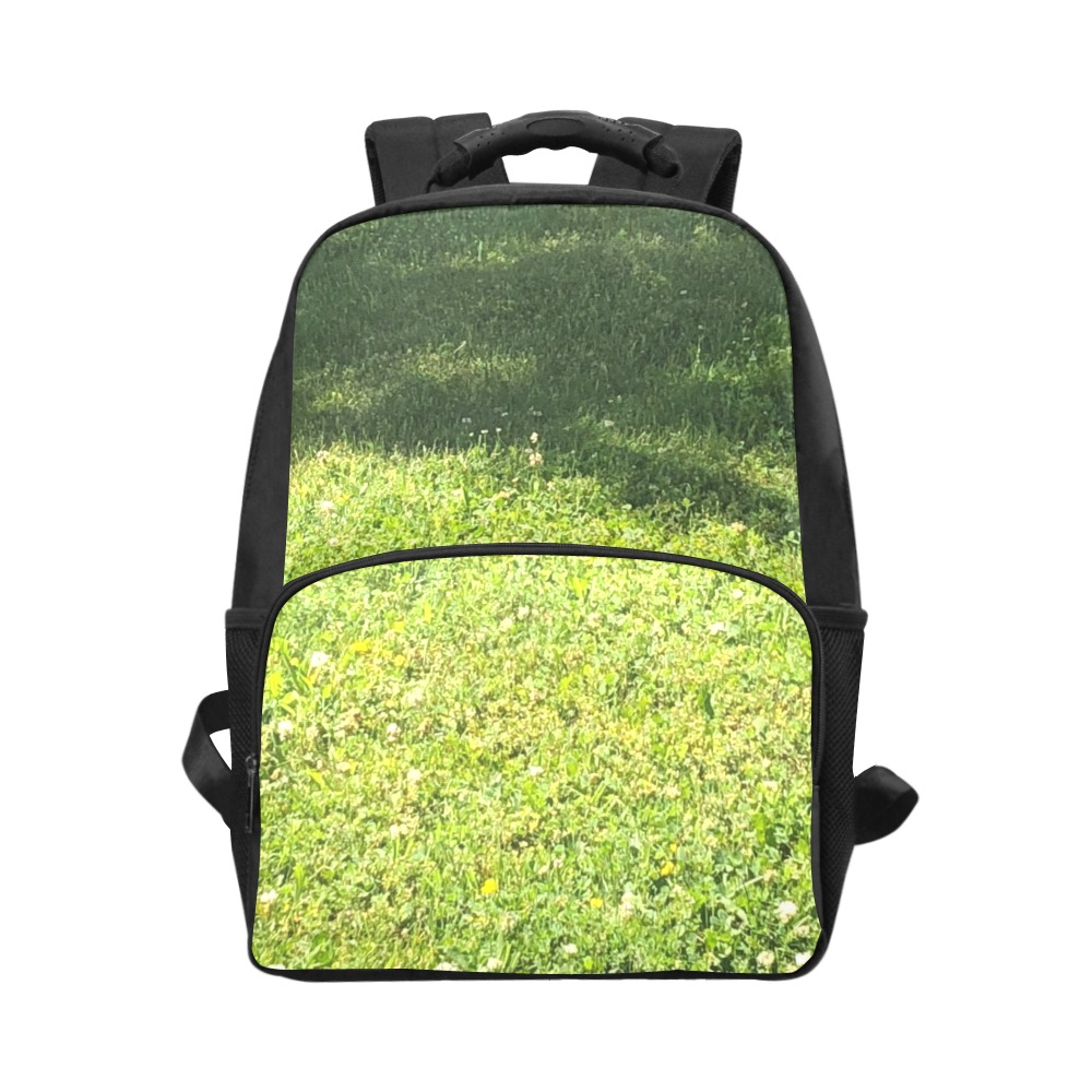 Fresh Grreeen Grass Collection Unisex Laptop Backpack (Model 1663)