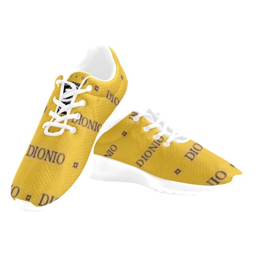 Dionio - Women's Repeat  Athletic Shoes ( Tan) Women's Athletic Shoes (Model 0200)