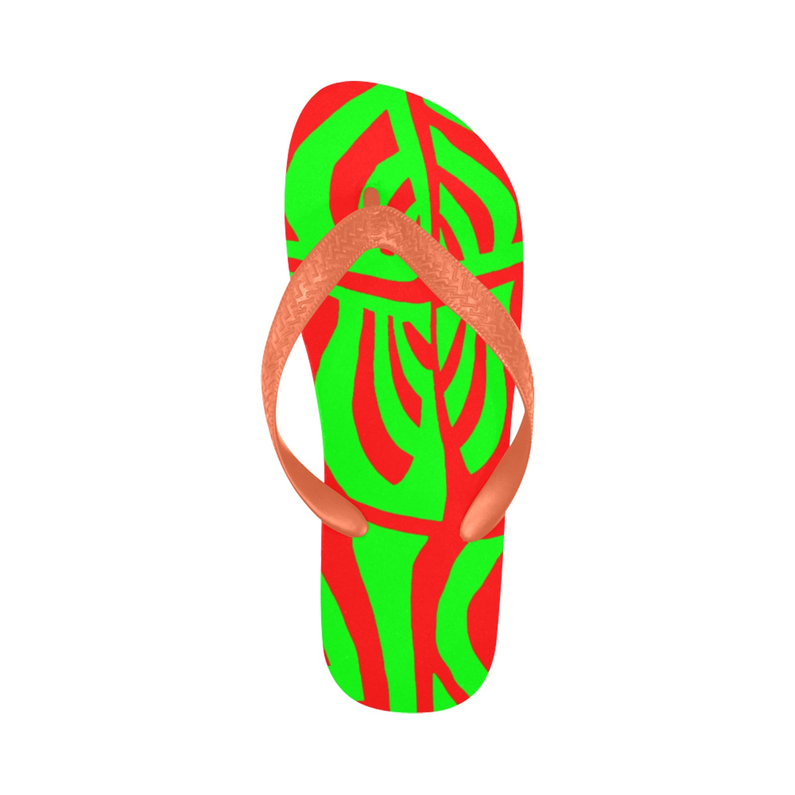 aaa green r Flip Flops for Men/Women (Model 040)