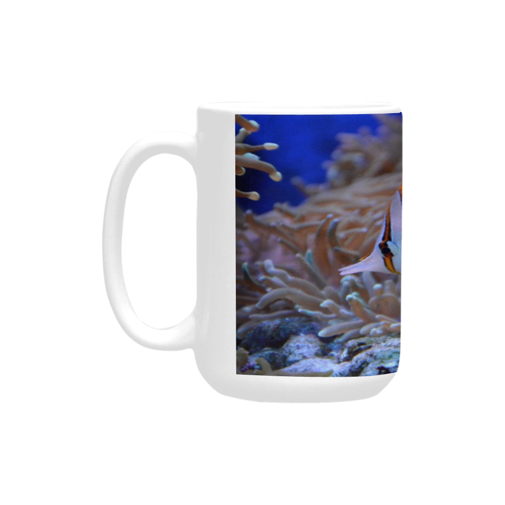 Coral Reef Fish Custom Ceramic Mug (15OZ)