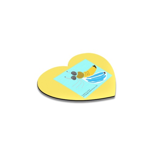 Vespidae Heart Coaster