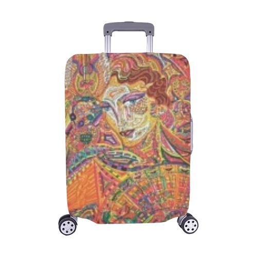 Carousel Luggage Cover/Medium 22"-25"