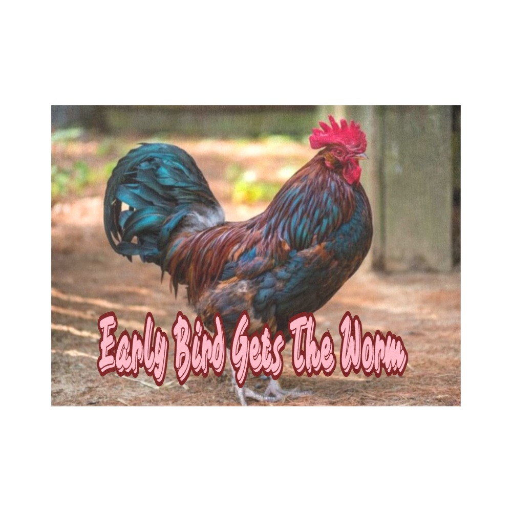 Early Bird 7 Placemat 14’’ x 19’’ (Set of 4)