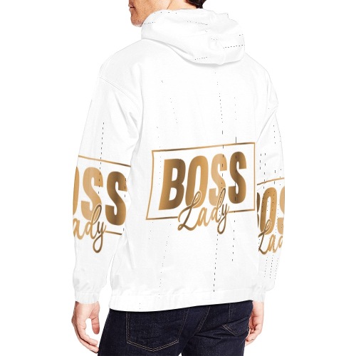Boss lady 2 All Over Print Hoodie for Men (USA Size) (Model H13)