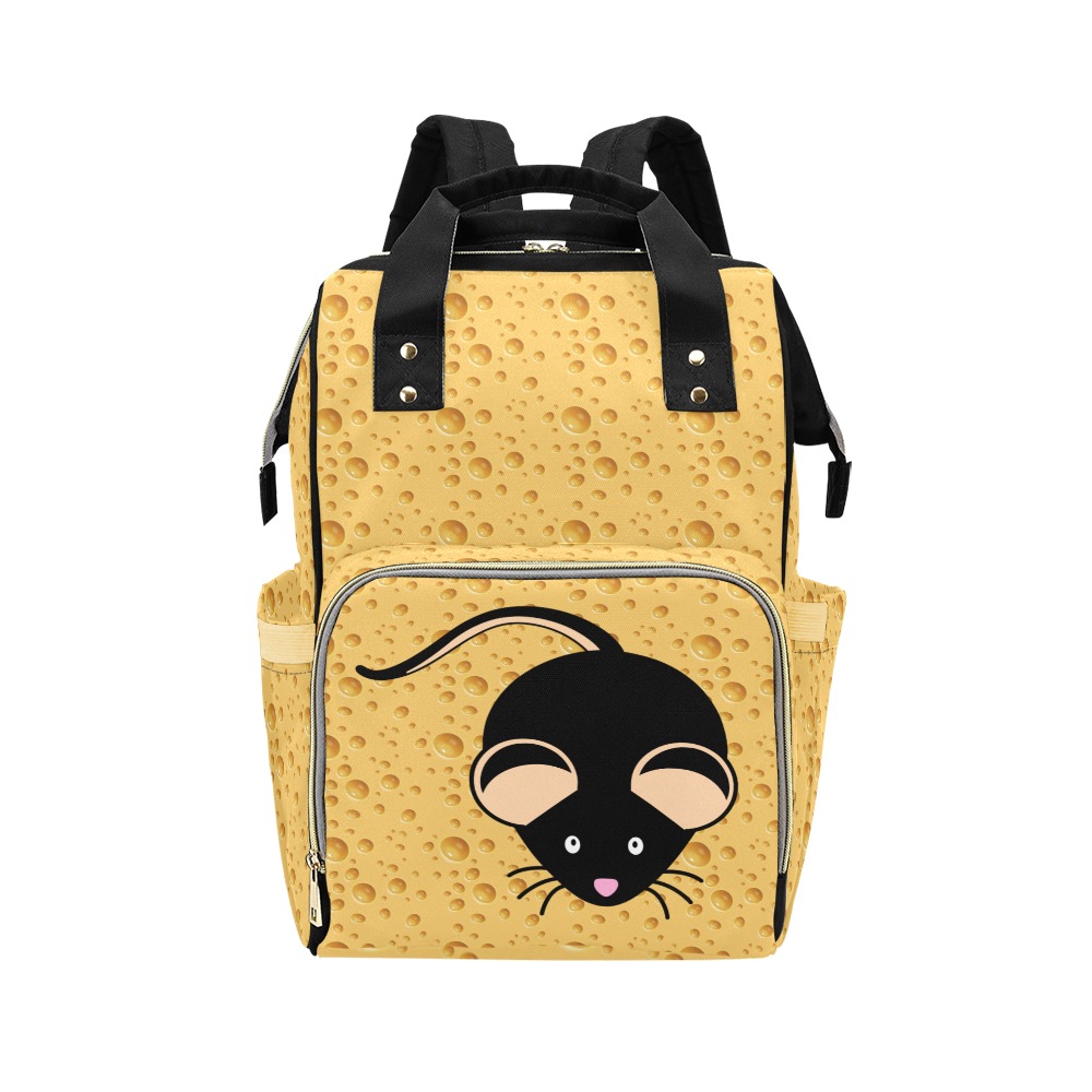 Cheesy Multifunctional Diaper Backpack Multi-Function Diaper Backpack/Diaper Bag (Model 1688)