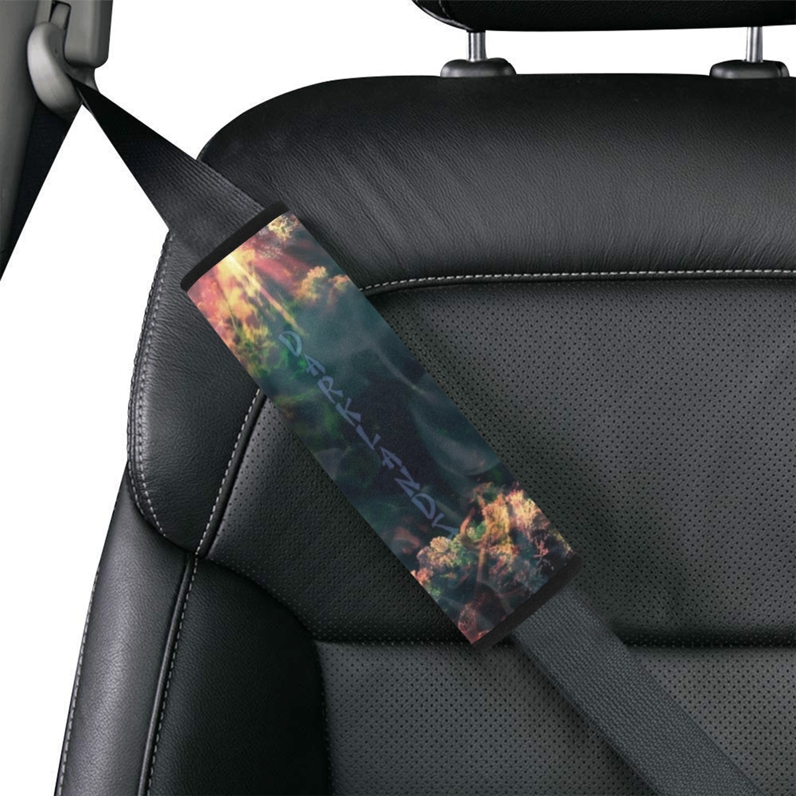 Darklands by Fetishgayworld Car Seat Belt Cover 7''x10'' (Pack of 2)