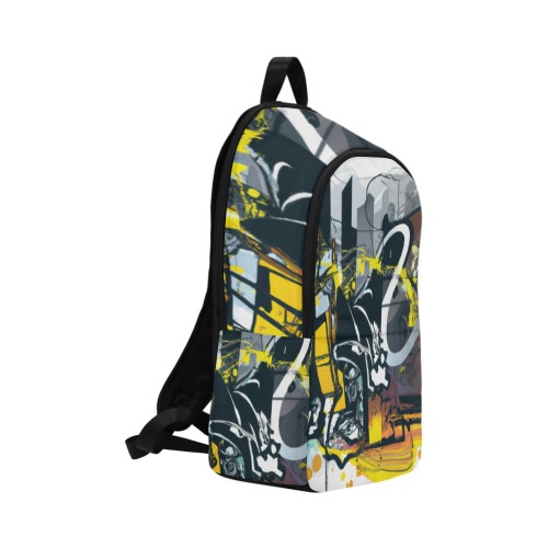 graffiti city Fabric Backpack for Adult (Model 1659)