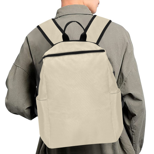 BEIGE Lightweight Casual Backpack (Model 1730)