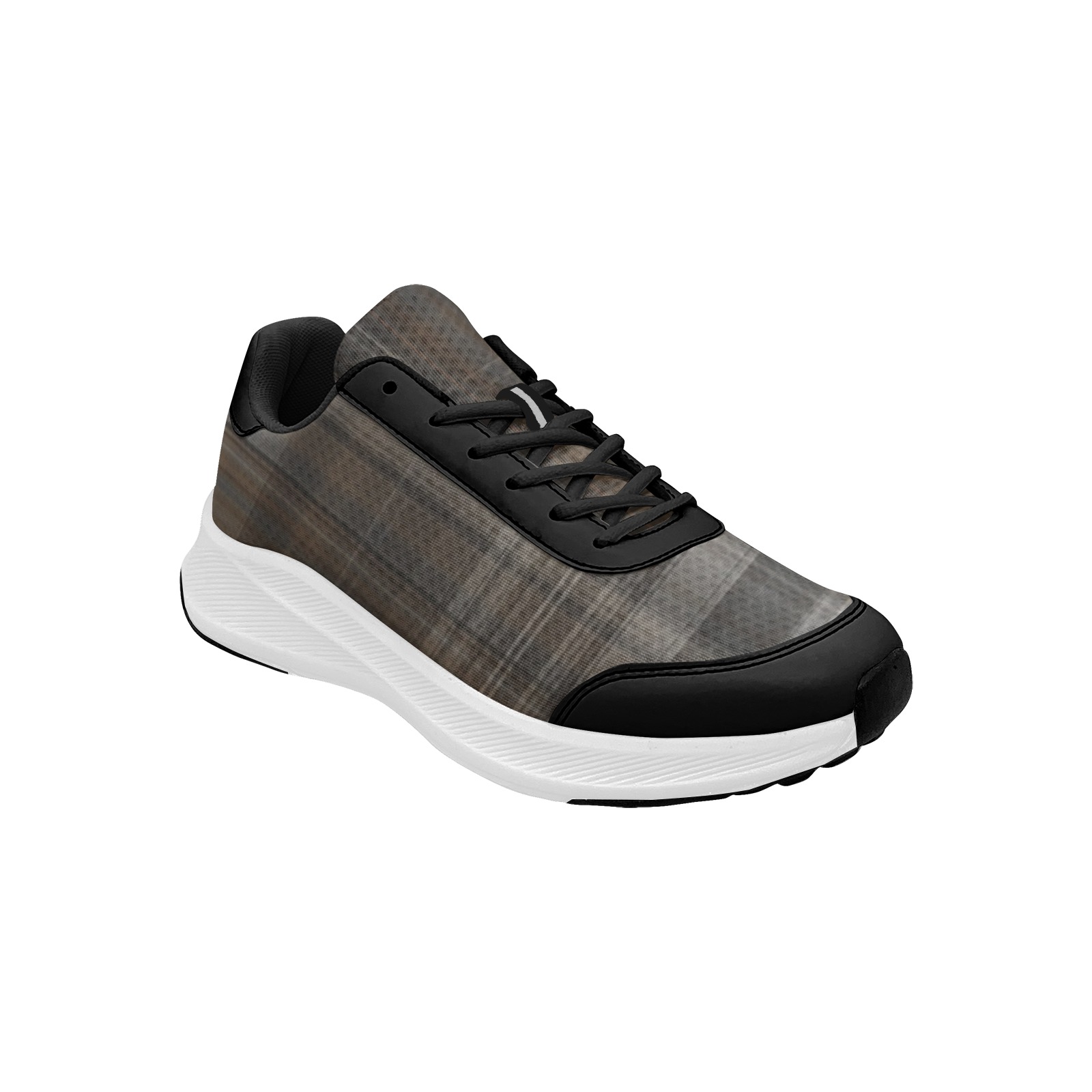 plaid 2022 Men's Mudguard Running Shoes (Model 10092)