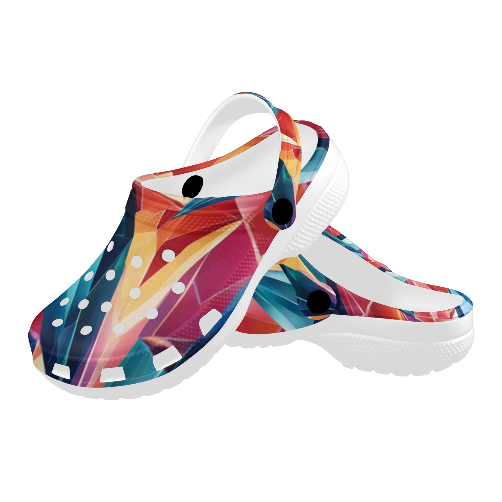 The Flair clogs Custom Print Foam Clogs for Adults