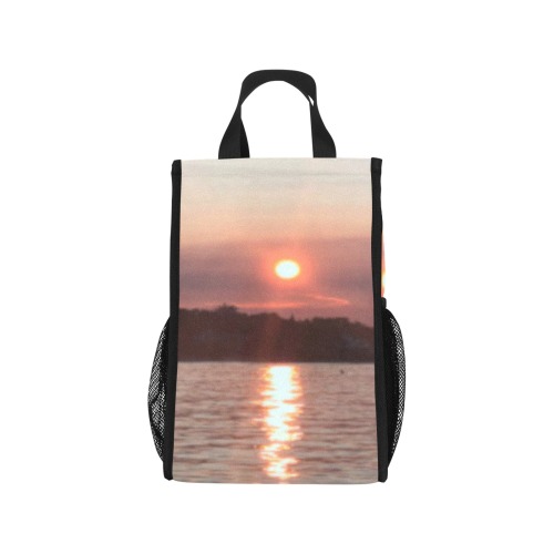 Glazed Sunset Collection Foldable Picnic Tote Bag (Model 1718)