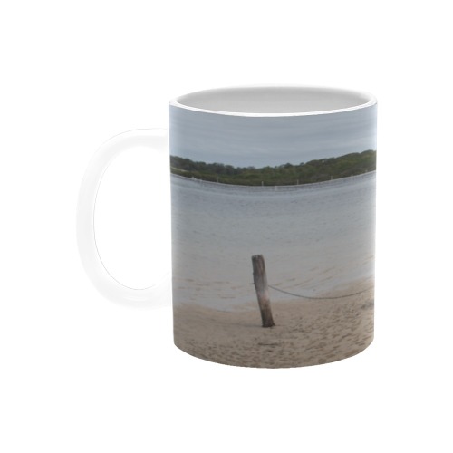 Beached Boat MB2022.07 11oz White mug Custom White Mug (11OZ)