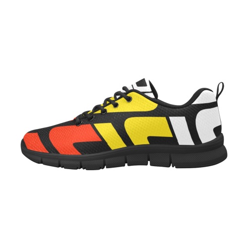 BXB SNEEKS TRI COLOR Men's Breathable Running Shoes (Model 055)