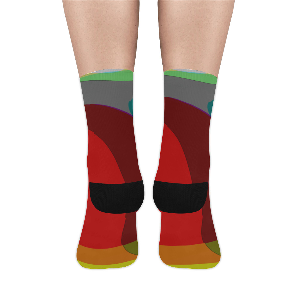 Colorful Abstract 118 Trouser Socks