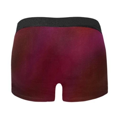 Abstract Haze (Red) Men's Boxer Briefs with Merged Design (Model  L10)