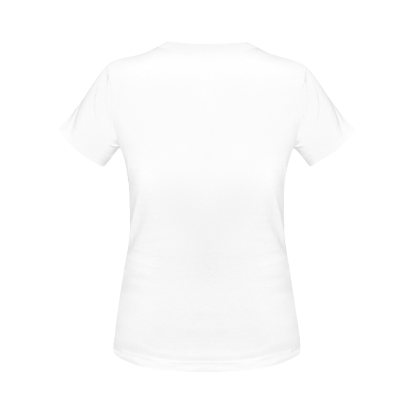 White Women's T-Shirt in USA Size (Front Printing Only)