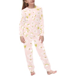 Sweet Daisies Kids' All Over Print Pajama Set