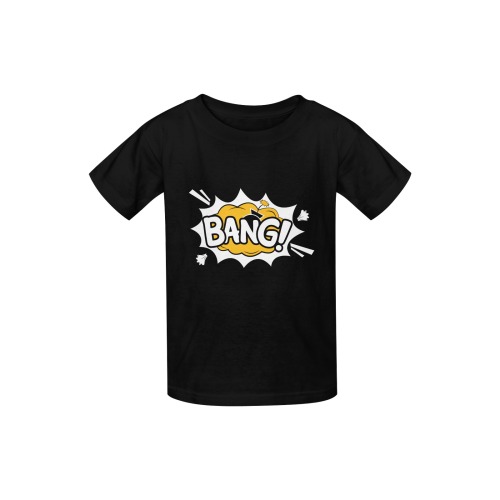 Bang word comic explosion Kid's  Classic T-shirt (Model T22)