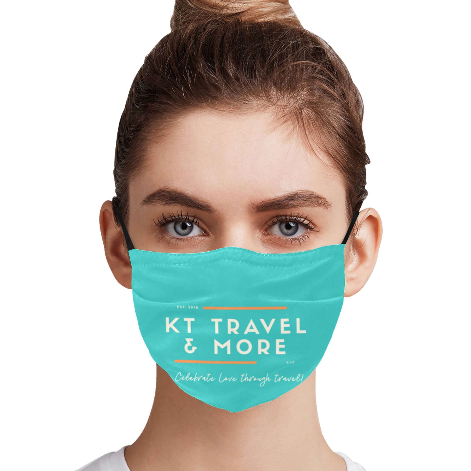 KT Travel Pleated Mouth Mask for Adults (Model M08)