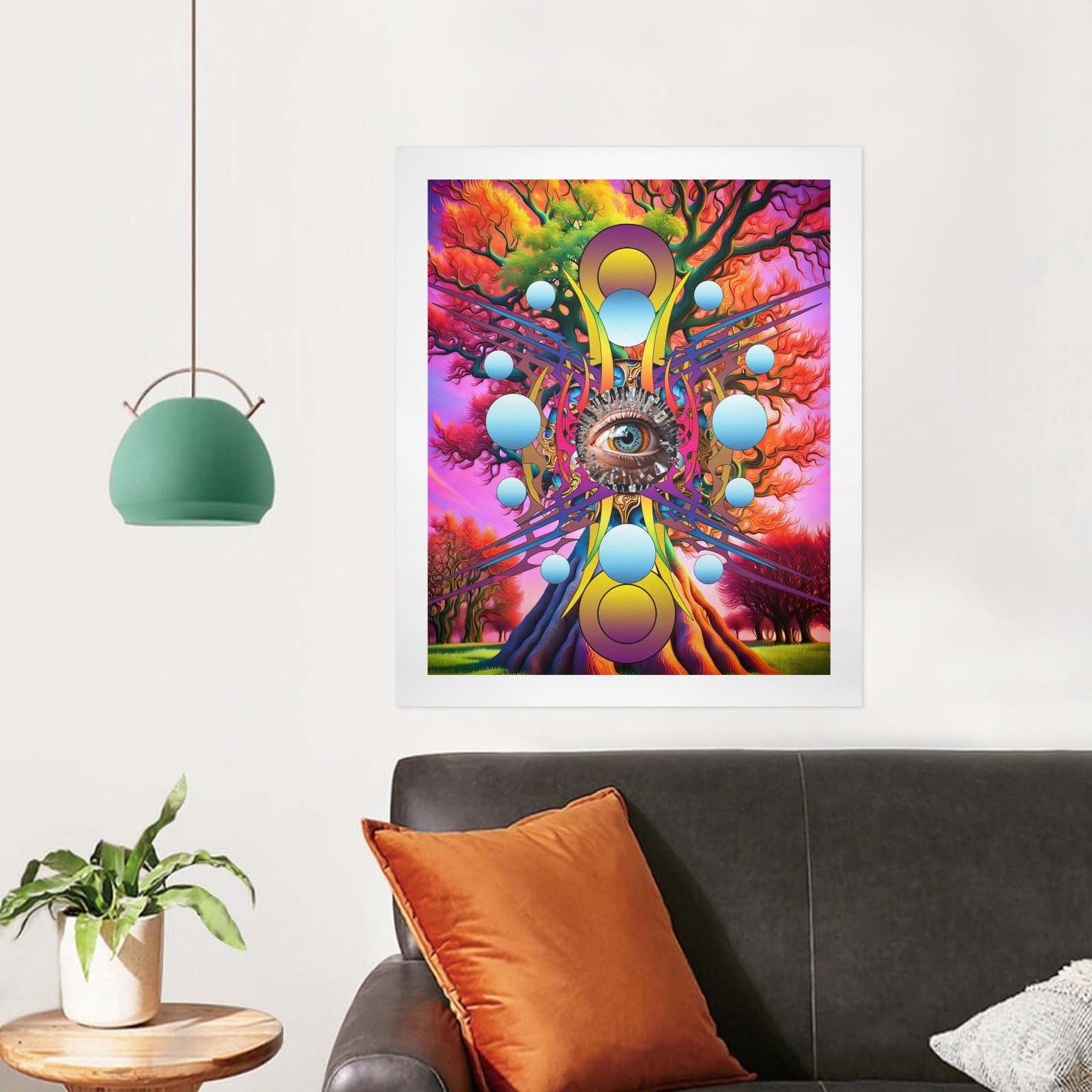 Cosmic Tree Art Print 20"x24" (3 Pieces)