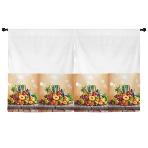 Curtains Fruit and vegetables 4