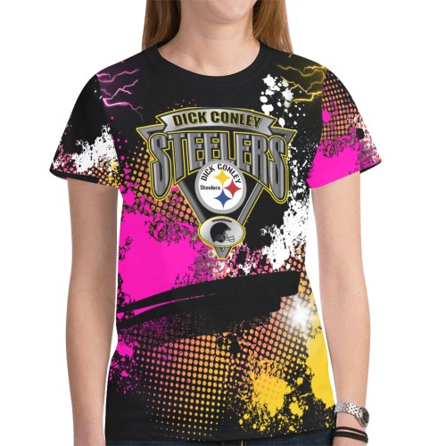 steelers (1) New All Over Print T-shirt for Women (Model T45)