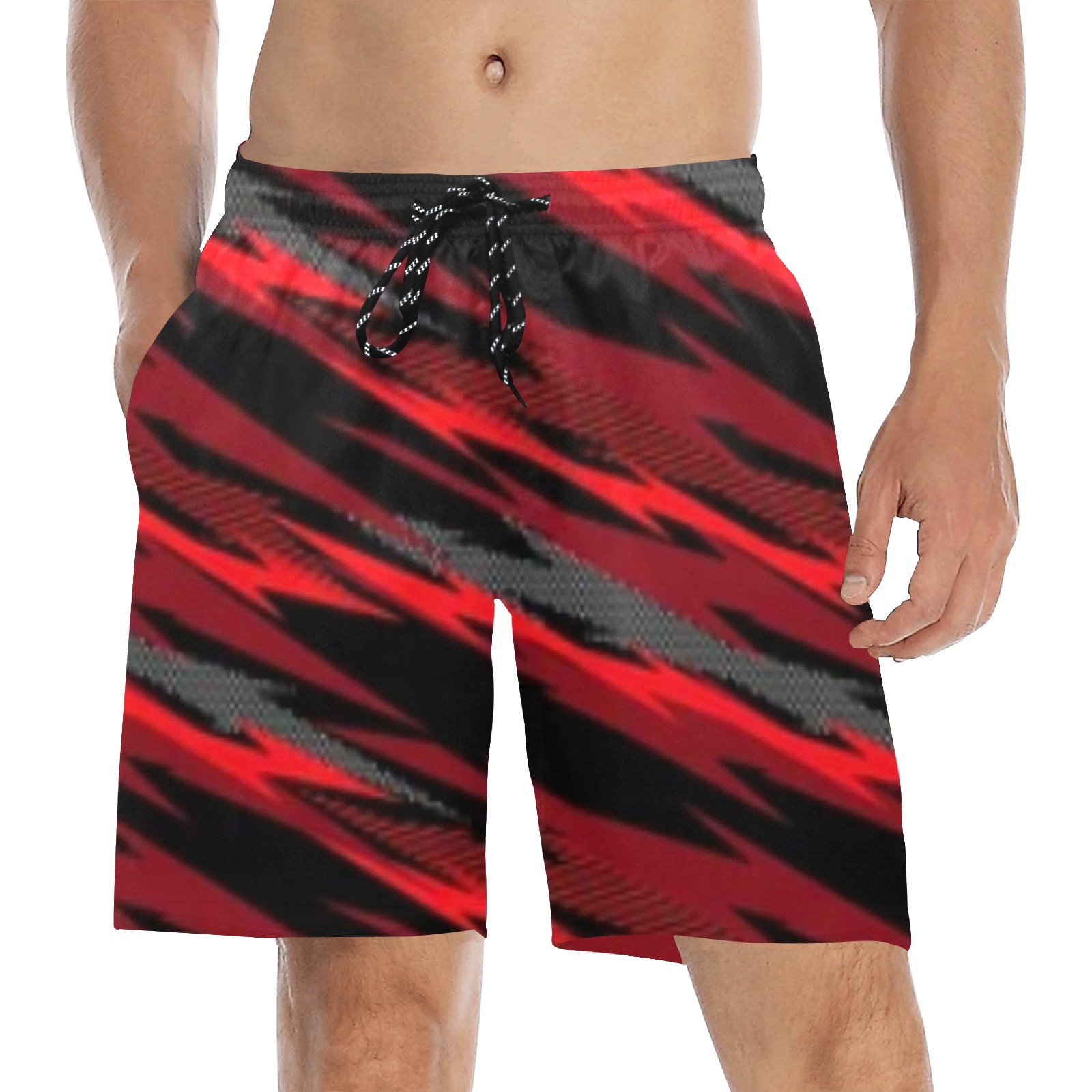 BB BNY778 Men's Mid-Length Beach Shorts (Model L51)