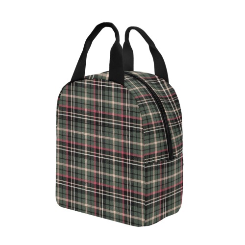 Classic Plaid Zipper Lunch Bag (Model 1720)