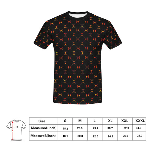 MOB 26.110LJJ All Over Print T-Shirt for Men (USA Size) (Model T40)