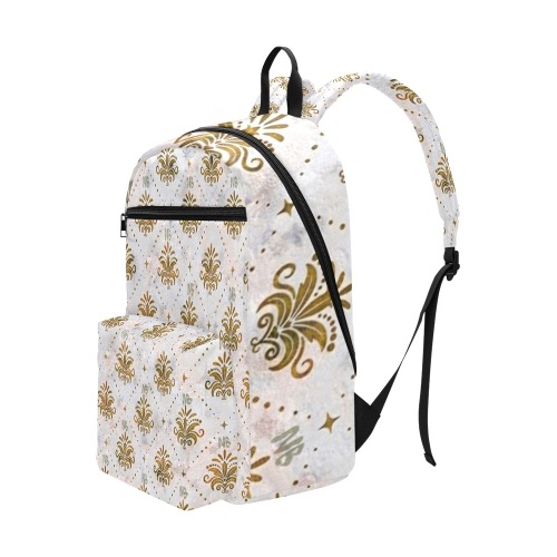 Royal Pattern by Nico Bielow Large Capacity Travel Backpack (Model 1691)