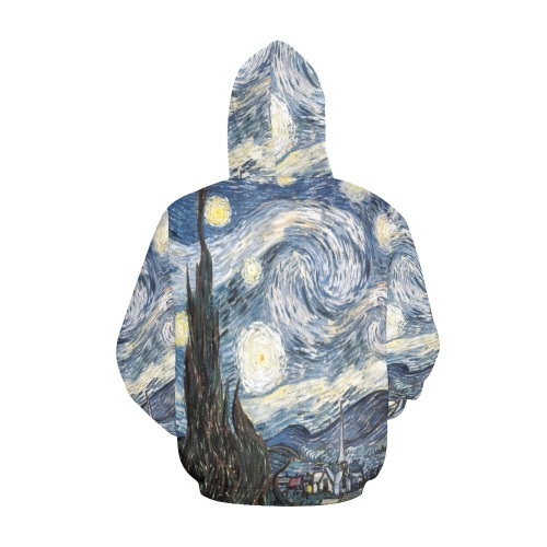 ARTIST All Over Print Hoodie for Men (USA Size) (Model H13)