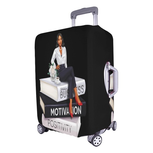 BossLadyPNG2 Luggage Cover/Large 26"-28"