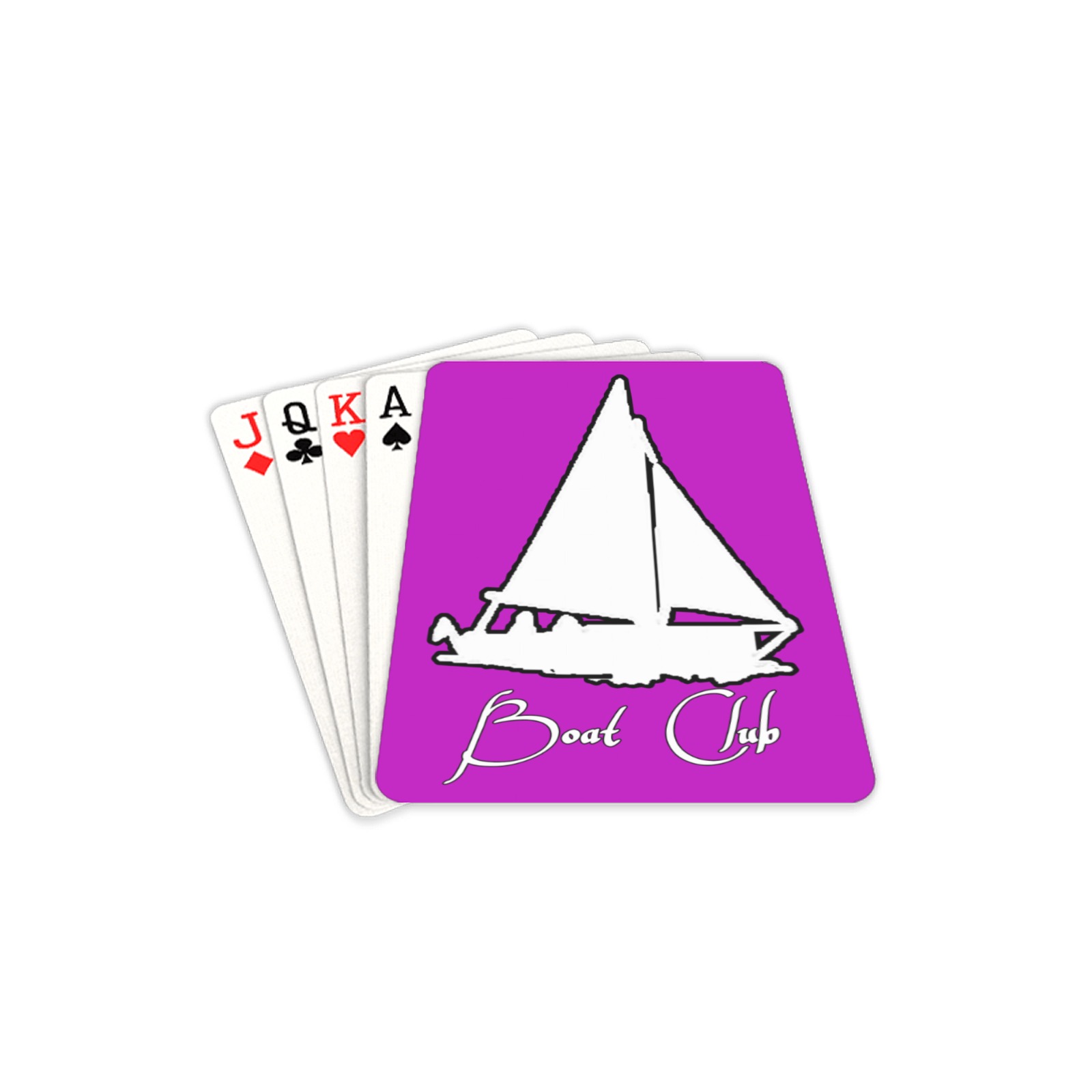 BOAT CLUB PLAYING CARDS Playing Cards 2.5"x3.5"
