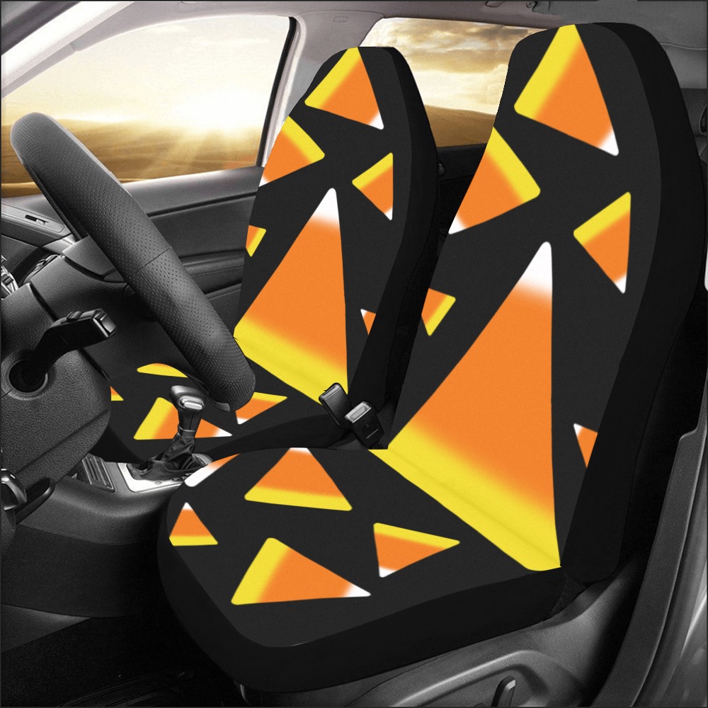 Candy Corn Car Seat Covers (Set of 2)
