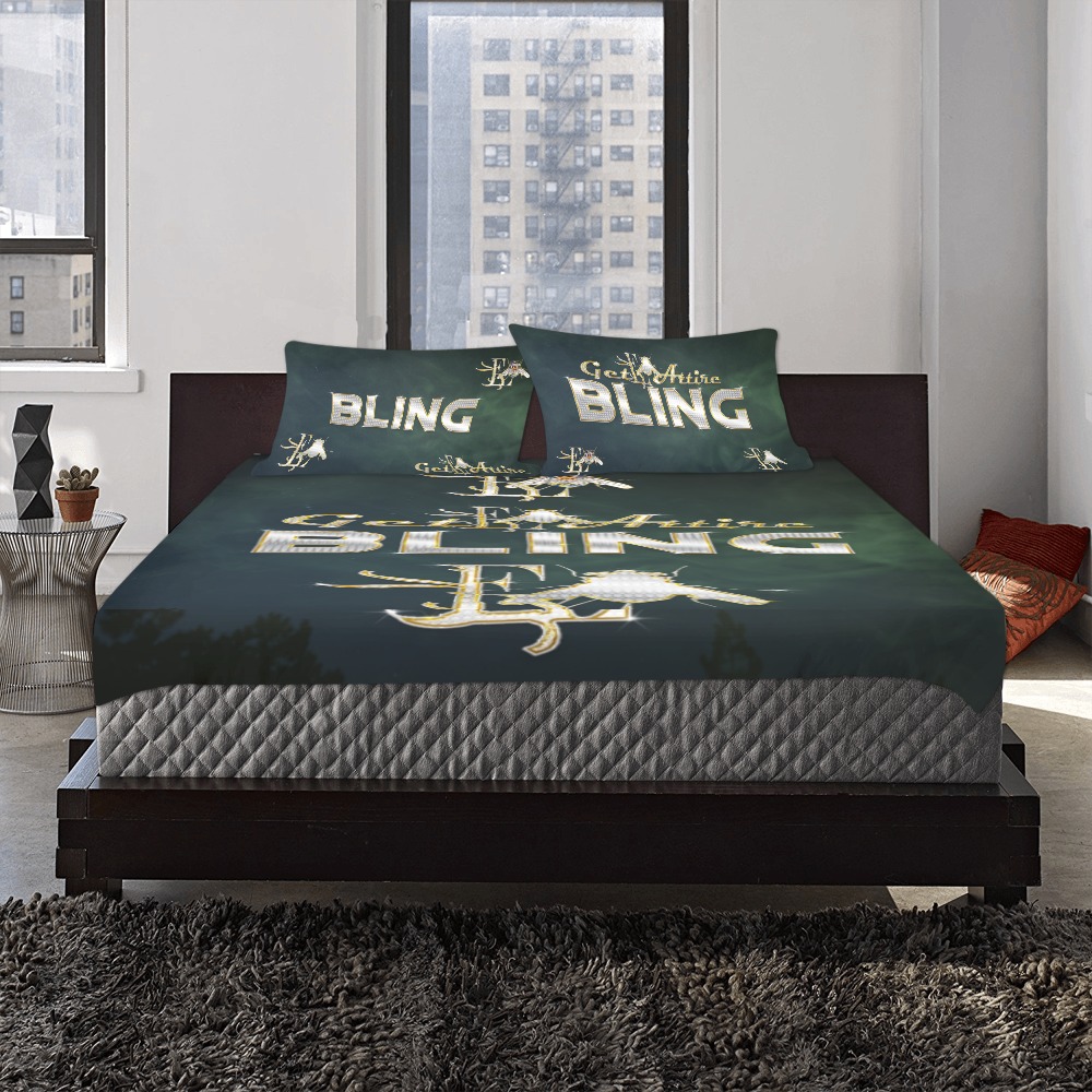 Bling Collectable Fly 3-Piece Bedding Set