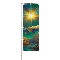Celestial Swim Road Flag 23.6"x70.8"