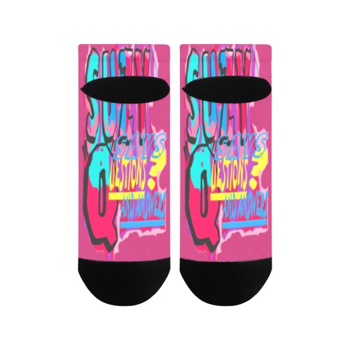 SUZY.Q.LOGO.HTPNK Women's Ankle Socks