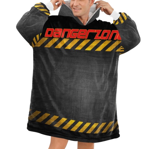 dangerzone BlankerHoodie Blanket Hoodie for Men