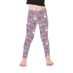 Christmas unique Kid's Ankle Length Leggings (Model L06)