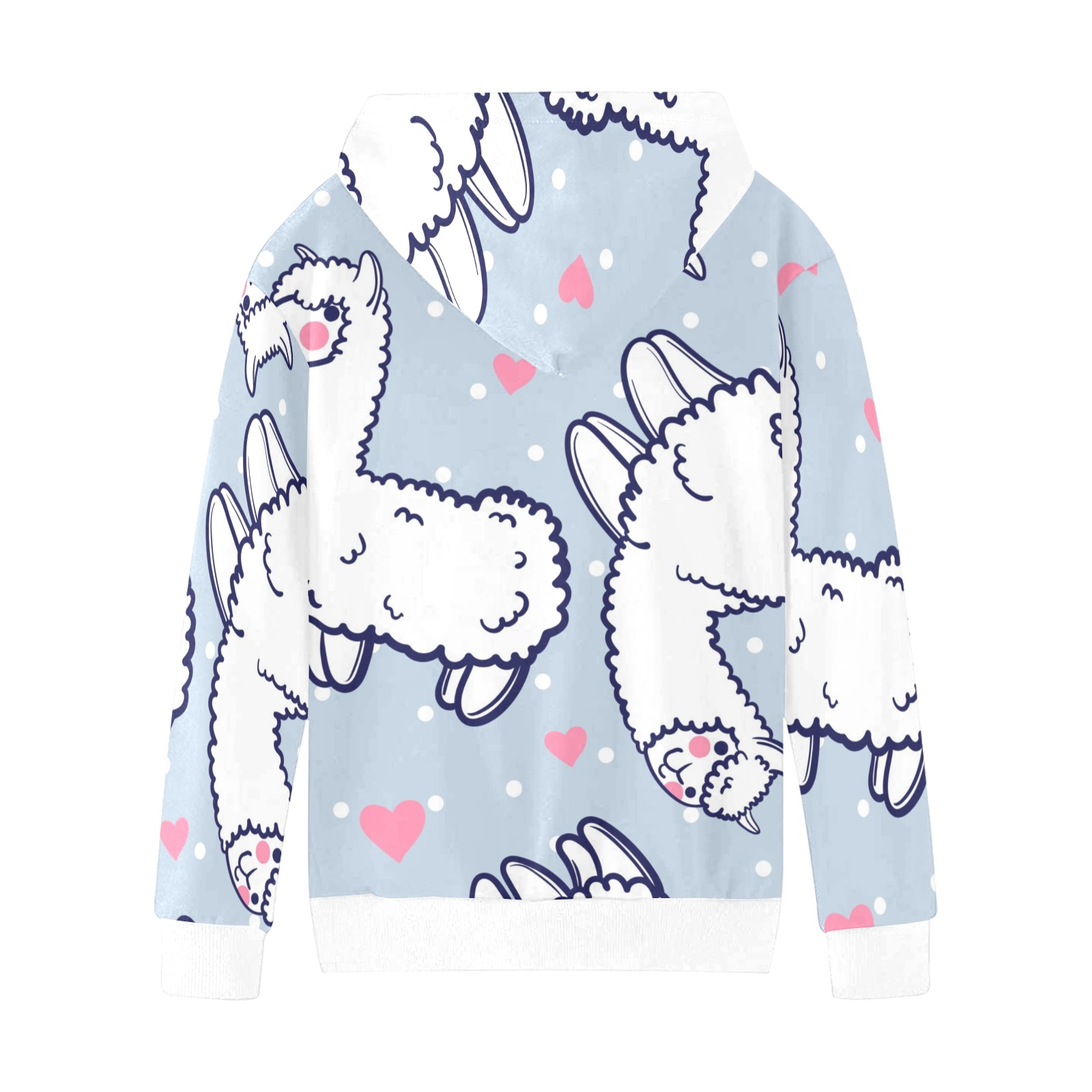 Cute Alpaca kids hoodie Kids' All Over Print Hoodie (Model H38)