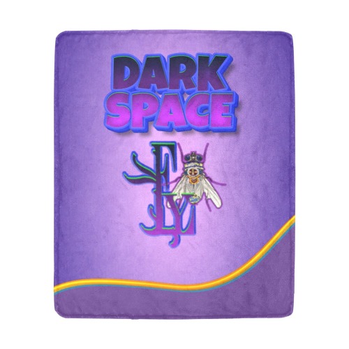 DARK SPACE Collectable Fly Ultra-Soft Micro Fleece Blanket 50"x60"